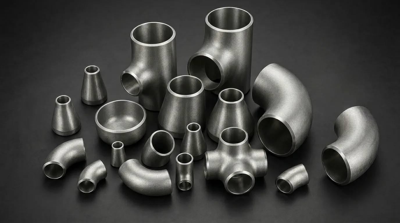 Alloy Steel Pipe Fittings Including Elbows Tees Reducers Pipe Caps and Stub Ends