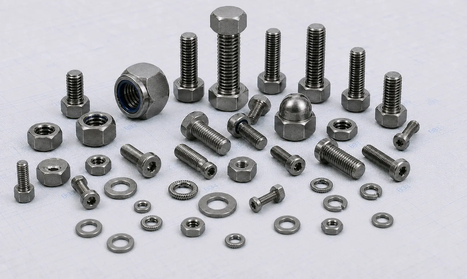 Hastelloy C22 Fasteners Including Bolts Nuts Stud Bolts Washers and Anchor Bolts