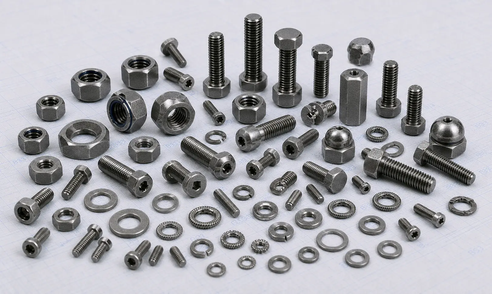 Hastelloy C276 Fasteners Including Bolts Nuts Stud Bolts Washers and Anchor Bolts
